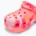 Moteriškos šlepetės Crocs Classic Platform Marbled guava/multi 8