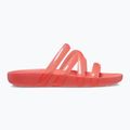 Moteriškos šlepetės Crocs Splash Glossy Strappy neon watermelon 9