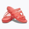 Moteriškos šlepetės Crocs Splash Glossy Strappy neon watermelon 13