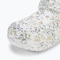 Vaikiškos šlepetės Crocs Classic Starry Glitter white 8