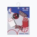 Prisegtukai Crocs Jibbitz™ NBA Chicago Bulls 5 vnt. 4
