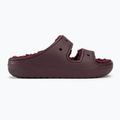 Šlepetės Crocs Classic Cozzzy dark cherry 2