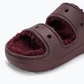 Šlepetės Crocs Classic Cozzzy dark cherry 7