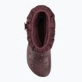 Moteriški sniego batai Crocs Classic Neo Puff Luxe dark cherry 5