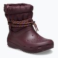 Moteriški sniego batai Crocs Classic Neo Puff Luxe dark cherry 8