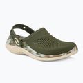Šlepetės Crocs LiteRide 360 Marbled Clog army green/multi 2
