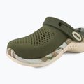 Šlepetės Crocs LiteRide 360 Marbled Clog army green/multi 8