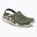 Šlepetės Crocs LiteRide 360 Marbled Clog army green/multi 9