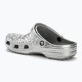 Šlepetės Crocs Classic Metallic Crocskin silver 4