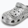 Šlepetės Crocs Classic Metallic Crocskin silver 8