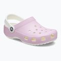 Vaikiškos šlepetės Crocs Classic Glow in the Dark flamingo 9