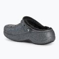 Moteriškos šlepetės Crocs Baya Platform Lined Glitter Clog black giltter 4