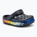 Vaikiškos šlepetės Crocs Crocband Lights Clog Toddler deep navy