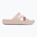 Moteriškos šlepetės Crocs Getaway Strappy quartz 2