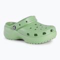 Moteriškos šlepetės Crocs Classic Platform Clog fair green
