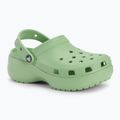 Moteriškos šlepetės Crocs Classic Platform Clog fair green 2