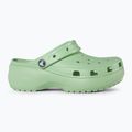 Moteriškos šlepetės Crocs Classic Platform Clog fair green 3
