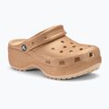 Moteriškos šlepetės Crocs Classic Platform Glitter shitake