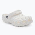 Vaikiškos šlepetės Crocs Classic Geometric Clog Kids white