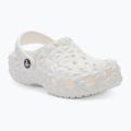 Vaikiškos šlepetės Crocs Classic Geometric Clog Kids white 2