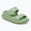 Moteriškos šlepetės Crocs Classic Crush Sandal fair green 8