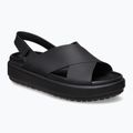 Moteriški sandalai Crocs Brooklyn Luxe Cross Strap black 8