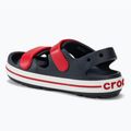 "Crocs Crocband Cruiser Kids" sandalai tamsiai raudoni/raudoni 3