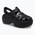 Moteriški sandalai  Crocs Stomp Fisherman Sandal black