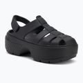 Moteriški sandalai  Crocs Stomp Fisherman Sandal black