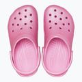 Vaikiškos šlepetės Crocs Classic Glitter Clog Kids pink tweed glitter 4