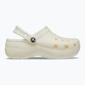 Moteriškos šlepetės Crocs Classic Platform Glitter chalk 10