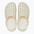 Moteriškos šlepetės Crocs Classic Platform Glitter chalk 12