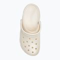 Moteriškos šlepetės Crocs Classic Platform Glitter chalk 6