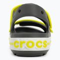 Vaikiški sandalai  Crocs Crocband Cruiser Kids slate grey/acidity 6