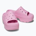 Moteriškos šlepetės Crocs Stomp Slide pink tweed 13