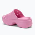 Moteriškos šlepetės Crocs Stomp Slide pink tweed 3