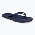 Šlepetės per pirštą Crocs Flip navy