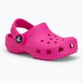 Vaikiškos šlepetės Crocs Classic Clog Toddler pink crush 2