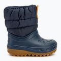 Vaikiški sniego batai Crocs Classic Neo Puff Boot Toddler navy/gum 2