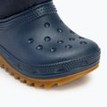 Vaikiški sniego batai Crocs Classic Neo Puff Boot Toddler navy/gum 7