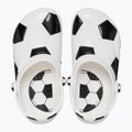 Vaikiškos šlepetės Crocs Classic Basketball Clog Kids white/black 4