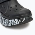Moteriškos šlepetės SKECHERS JGoldcrown Max Cushioning Foamies Love True black 8