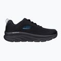 SKECHERS vyriški D'Lux Walker Get Oasis black/teal batai 7