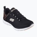 Moteriški batai SKECHERS Flex Appeal 4.0 Wild Ballad black/leopard 8
