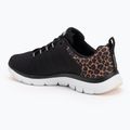 Moteriški batai SKECHERS Flex Appeal 4.0 Wild Ballad black/leopard 3