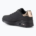 Moteriški batai SKECHERS Uno Shimmer Away black/gold 3