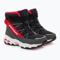 SKECHERS D'Lites vaikiški trekingo batai juodi/raudoni 4