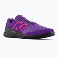 Vyriški futbolo bateliai New Balance Audazo V6 Command IN violetiniai ir juodi SA2IPH6.D.075 11