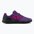 Vyriški futbolo bateliai New Balance Audazo V6 Command IN violetiniai ir juodi SA2IPH6.D.075 2