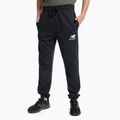New Balance Essentials Stacked Logo French vyrų treniruočių kelnės juodos MP31539BK